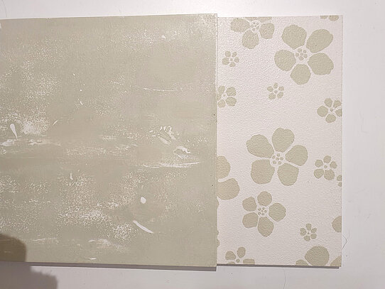 Musterplatten, Vintage und Blumenschablone