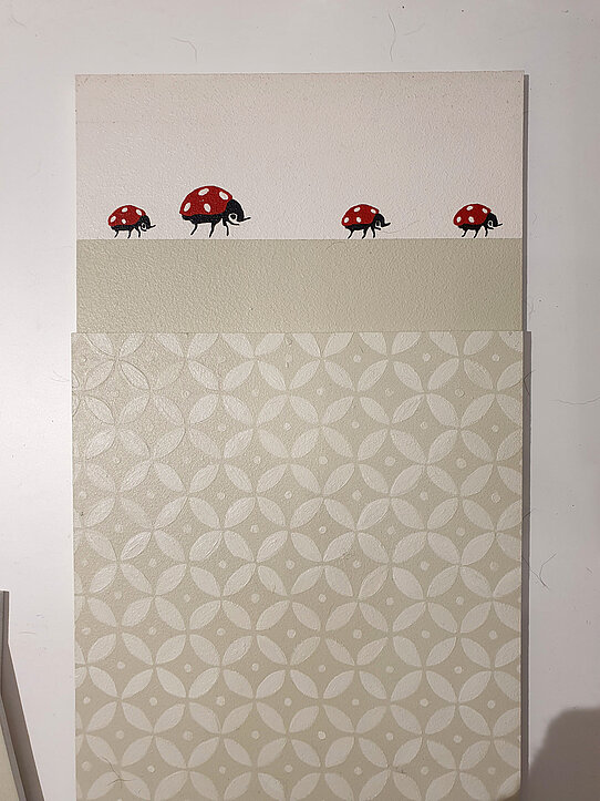Musterplatten, Käfer und Ornament