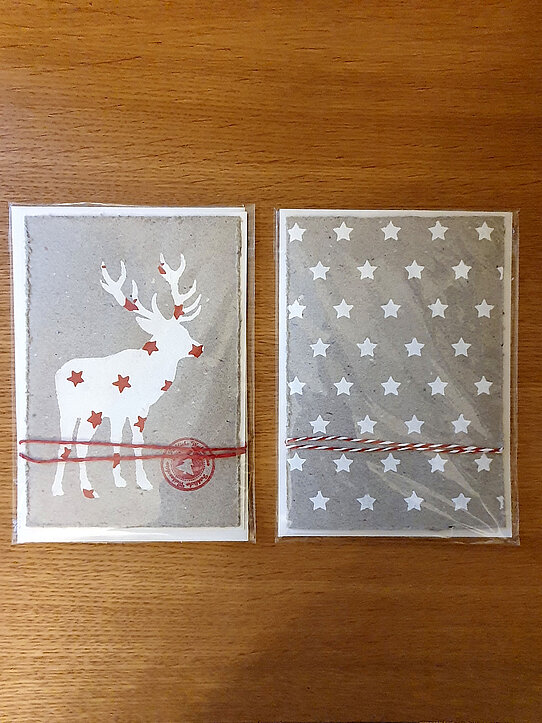 weihnachtliche Sternengrüße